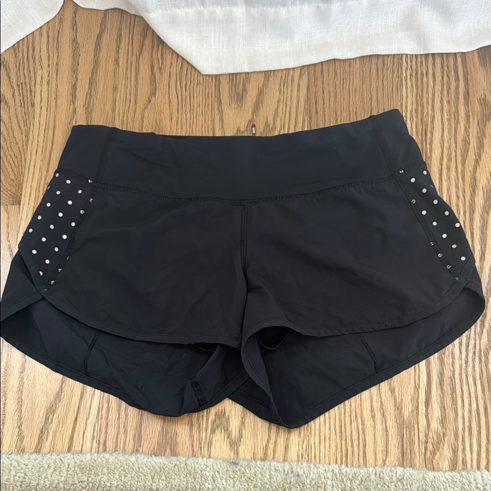 Lululemon Athletica Black Speed Shotts